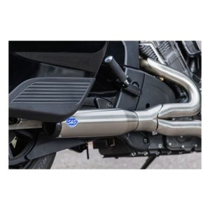 S&S Cycle 2-into-1 50-State Qualifier Exhaust System For Indian 2020-2025
