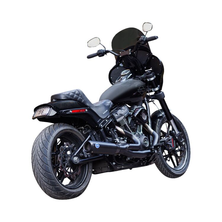 S&S Cycle 50-State Qualifier 2 Into 1 Stainless Exhaust For Harley Touring 2017-2025 - Image 3