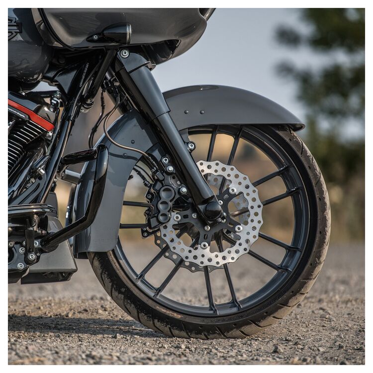 Arlen Ness 11.8" Jagged Front / Rear Rotor For Harley 2006-2017 - Image 2