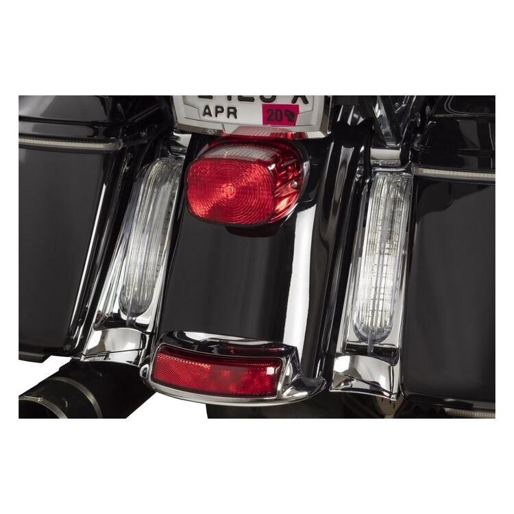 Ciro Filler Panel Red LED Lights For Harley Road King / Electra Glide 2014-2025