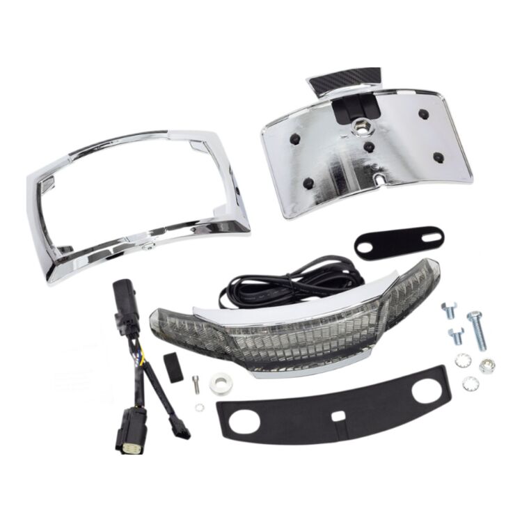 Ciro Tailight With License Plate Holder For Harley Touring 2014-2024 - Image 3