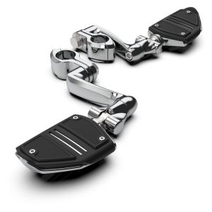 Ciro Twin Rail Highway Bar Footrests With Extended Arm