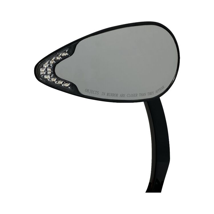 Custom Dynamics LED Turn Signal Mirrors For Harley