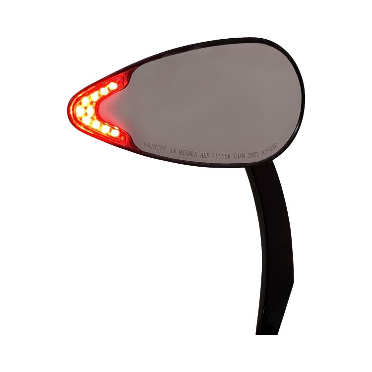 Custom Dynamics LED Turn Signal Mirrors For Harley