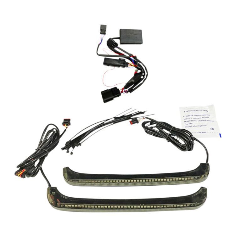 Custom Dynamics Low Profile Sequential Bagz Saddle Bag Lights For Harley Touring 2014-2025 - Image 5