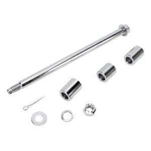 Drag Specialties Chrome Rear Axle Kit For Harley Dyna 2000-2005