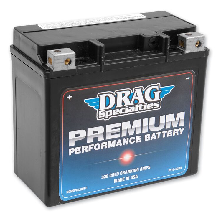 Drag Specialties GYZ32HL Premium Performance AGM Battery For Harley Touring 1997-2026