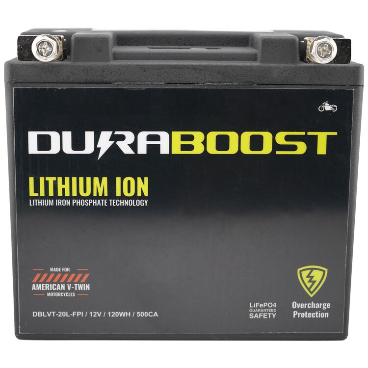 Duraboost V-Twin DBLVT20L Lithium Ion Battery For Harley - Image 2