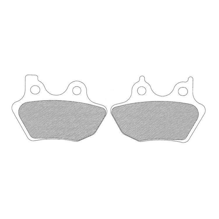 EBC Brakes Semi-Sintered Front / Rear Brake Pads For Harley 2000-2007 - Image 2