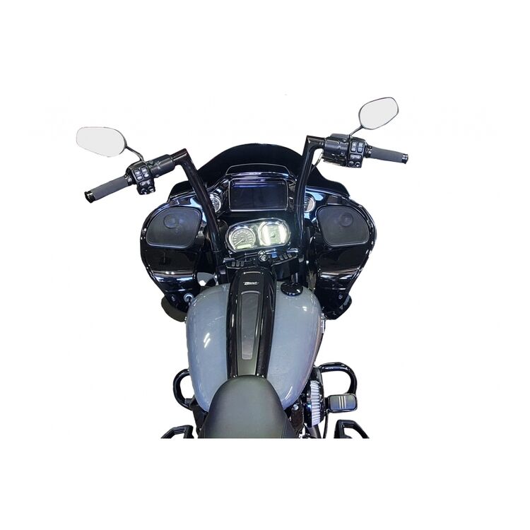 Fat Baggers Inc. 1 1/2" Wired Flat Top Handlebar Kit For Harley - Image 2