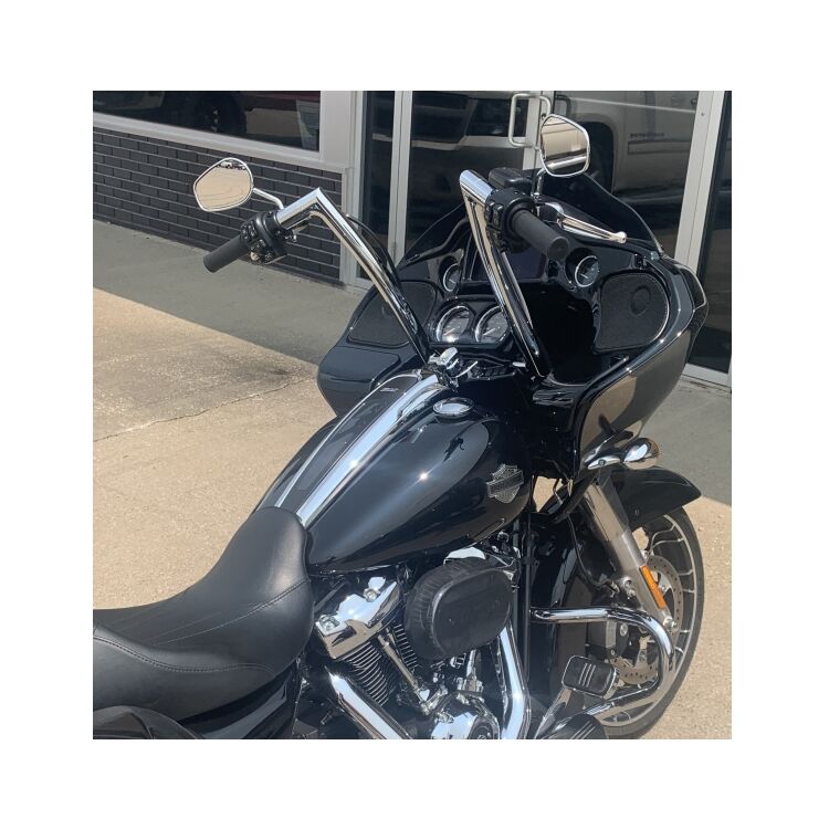 Fat Baggers Inc. 1 1/2" Wired Flat Top Handlebar Kit For Harley - Image 6