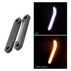 HogWorkz Billet Fork Signal Lights For Harley Touring 1997-2025