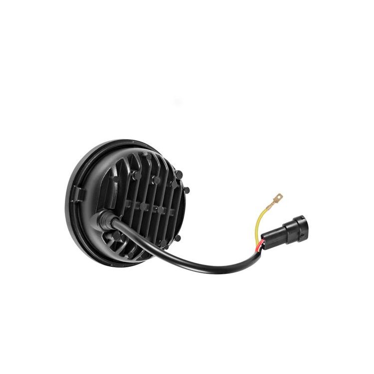 HogWorkz LED 7" Halomaker Headlight And 4 1/2" Passing Lamp Kit For Harley 1994-2025 - Image 7