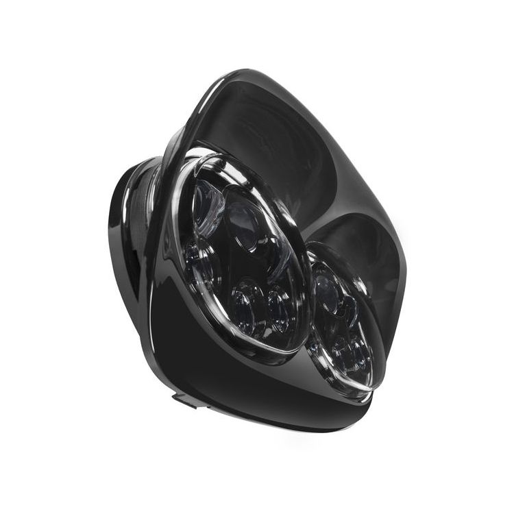 HogWorkz LED Dual Headlights For Harley Road Glide 1998-2013 - Image 3