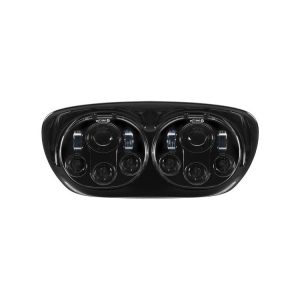 HogWorkz LED Dual Headlights For Harley Road Glide 1998-2013