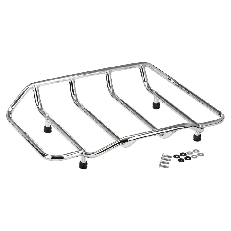 HogWorkz Tour Pack Luggage Rack For Harley Touring 1984-2025 - Image 2
