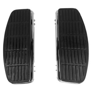 Milwaukee Twins Rectangular Shaker Floorboards For Harley 1980-2026