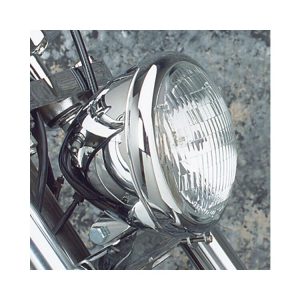 Milwaukee Twins Teardrop 5 3/4" Headlight Assembly For Harley Softail / Dyna 1984-2017