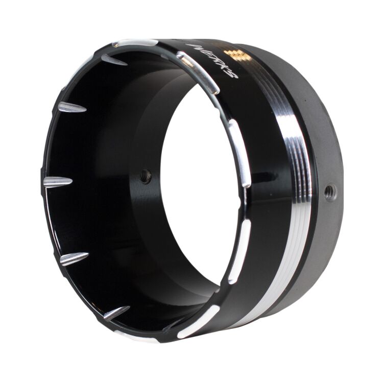 Khrome Werks HP-Plus 4.5" Tracer Tip Slip-On Mufflers For Harley Touring 2017-2026 - Image 5