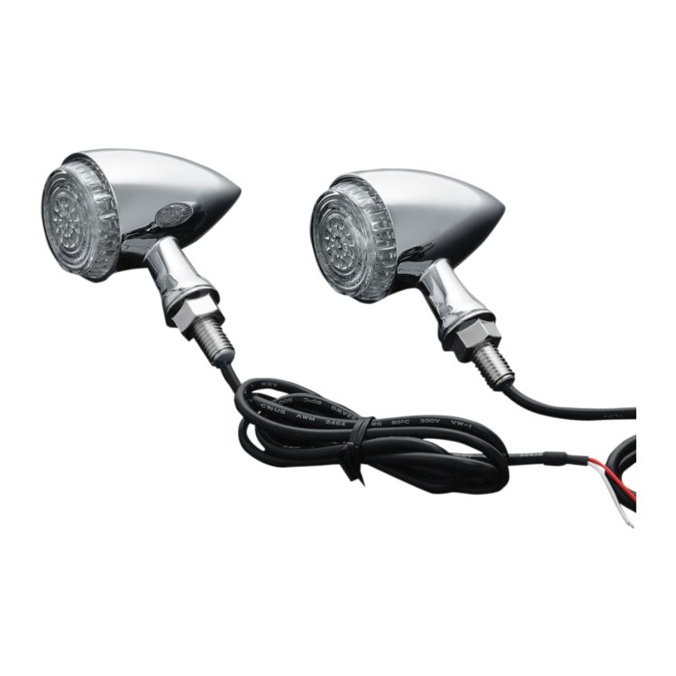 Kuryakyn LED Torpedo Turn Signal Indicator Lights