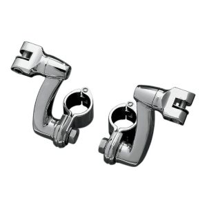 Kuryakyn Longhorn Offset Footpeg Mounts For Harley