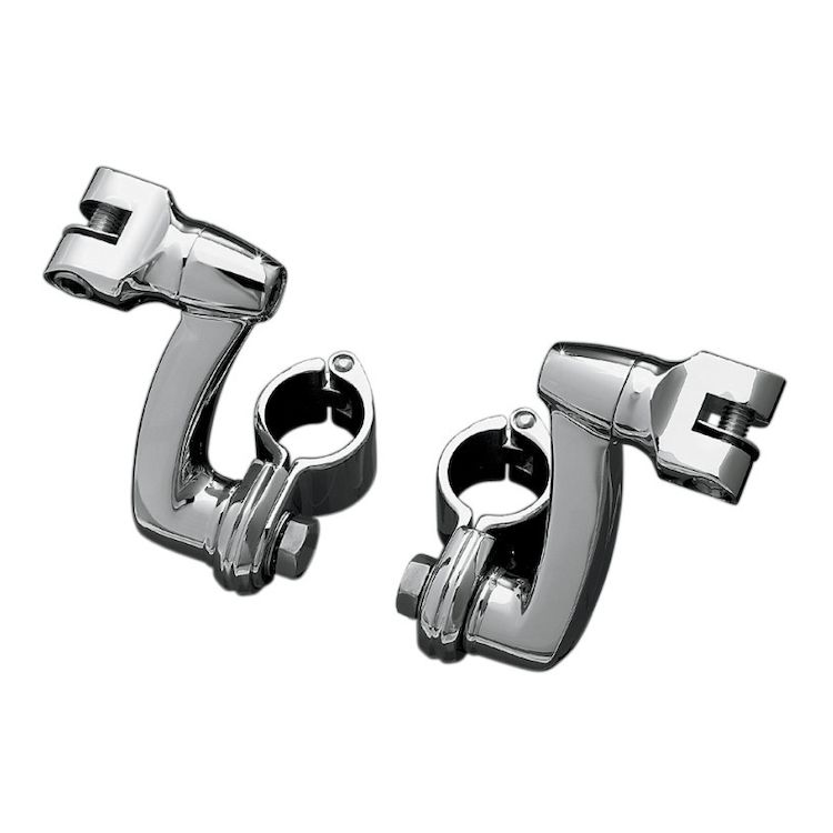 Kuryakyn Longhorn Offset Footpeg Mounts For Harley