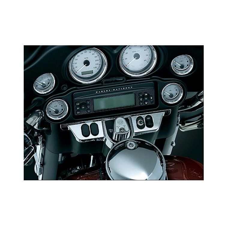 Kuryakyn Switch Panel Cover Accent For Harley Touring / Trike 1996-2013 - Image 2