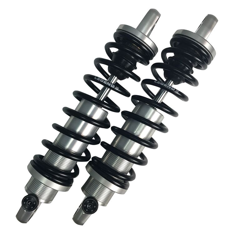 Legend Suspension Revo-A Adjustable Shocks For Harley Touring 2000-2025