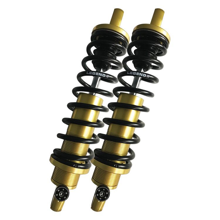 Legend Suspension Revo-A Adjustable Shocks For Harley Touring 2000-2025