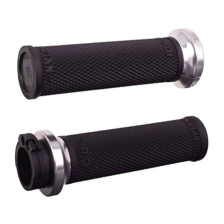 ODI Lock On Ruffian Grips For Harley With Dual Cable Throttle - Image 3