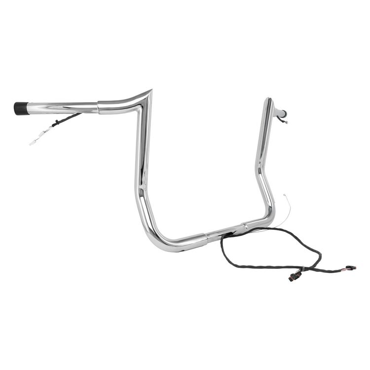 Paul Yaffe Pre-Wired 1 1/4" Monkey Bagger Bars For Harley Touring 2014-2025 - Image 3