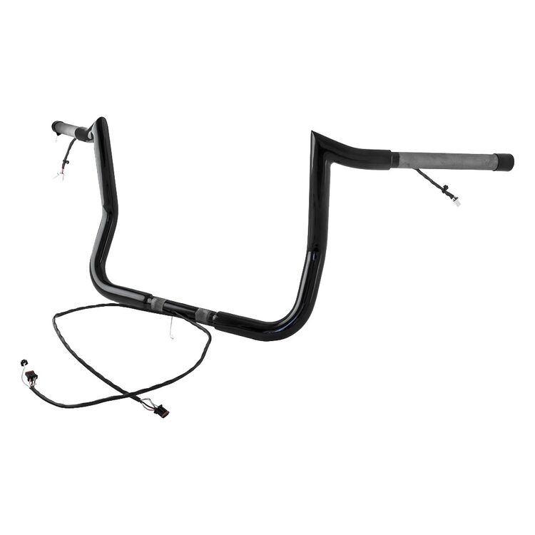 Paul Yaffe Pre-Wired 1 1/4" Monkey Bagger Bars For Harley Touring 2014-2025 - Image 2