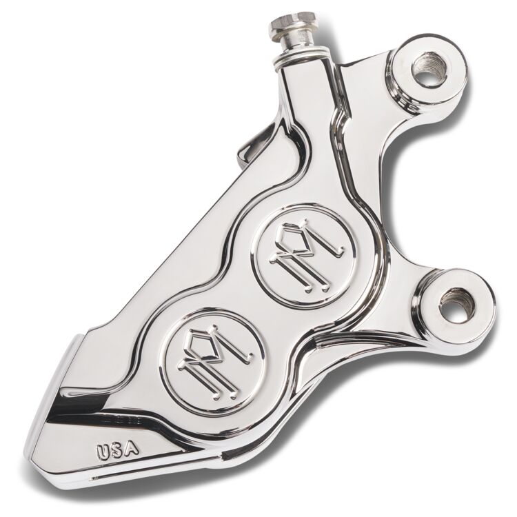 Performance Machine 4 Piston Front Caliper for Harley 2008-2026 - Image 2