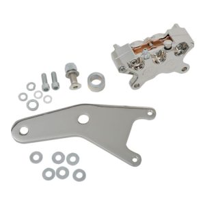 Performance Machine 4-Piston Rear Brake Caliper Kit For Harley FL / FX 1970-1984