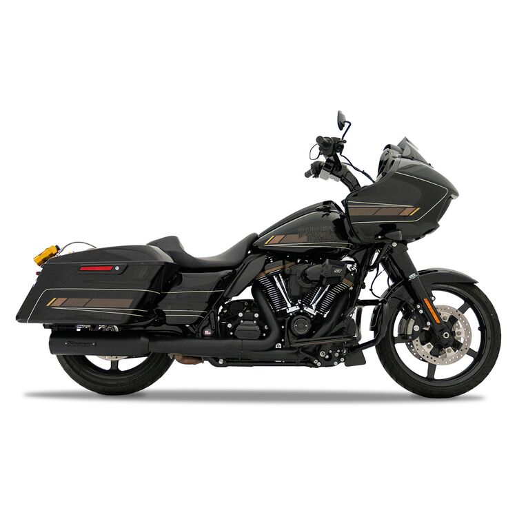 Rinehart 4 1/2" HP45 Slip-On Mufflers For Harley Touring 2017-2026 - Image 2