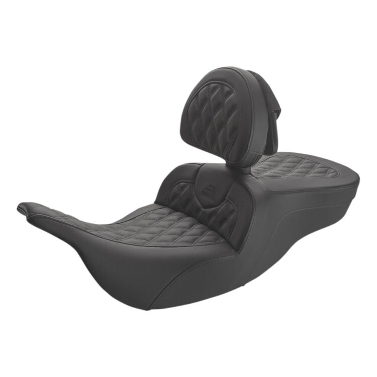Saddlemen Roadsofa LS Lattice Stitch 2-Up Seat For Harley Electra Glide / Road Glide 1997-2007