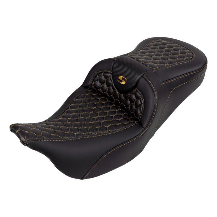 Saddlemen Roadsofa HC Honeycomb 2-Up Seat For Harley Touring 2008-2025 - Image 12