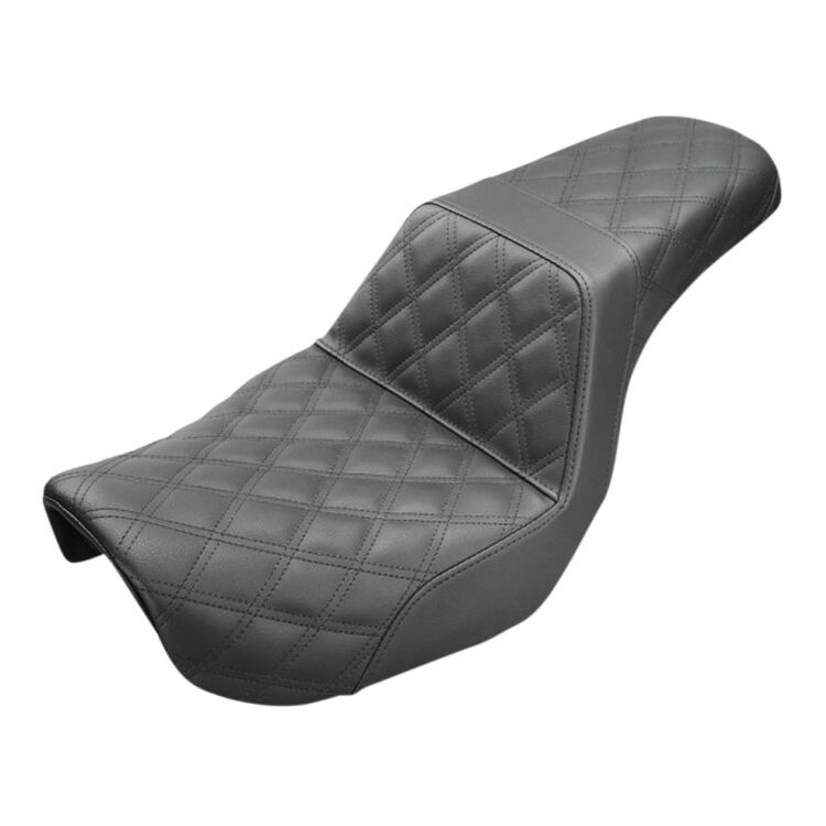 Saddlemen Step-Up LS Lattice Stitch Seat For Harley Dyna 2006-2017
