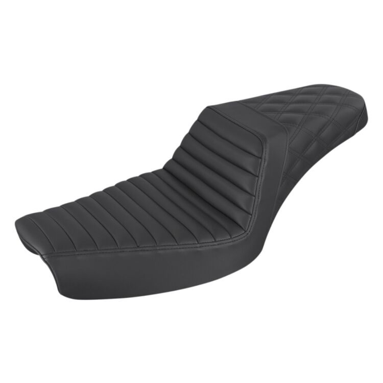 Saddlemen Step-Up TTR Tuck and Roll Seat For Harley Dyna 1996-2003