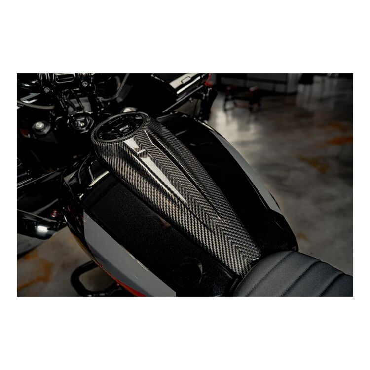SlyFox Performance Carbon Fiber Tank Console For Harley FLHX / FLTRX 2023-2026 - Image 3
