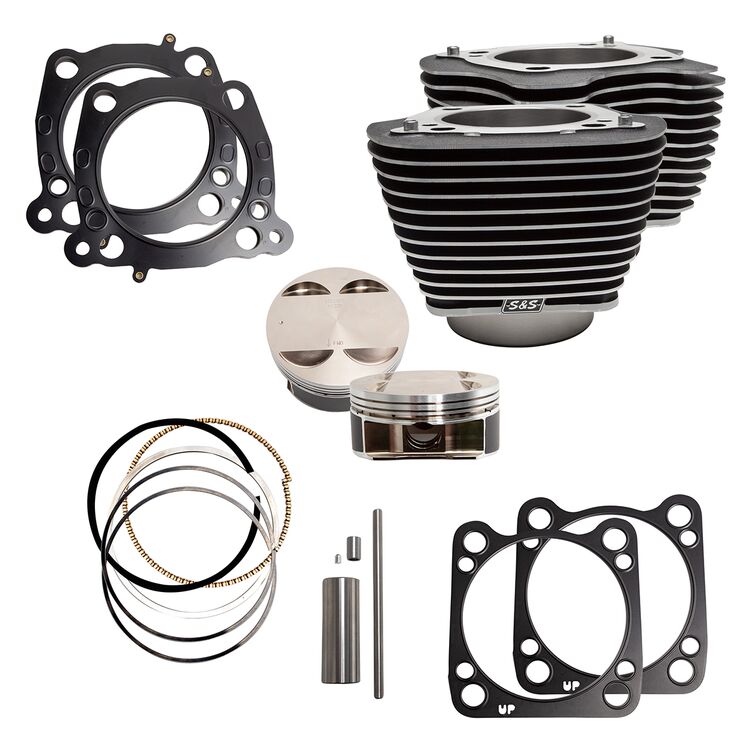 S&S Cycle 128" Big Bore Kit For Harley 114" / 117" Milwaukee Eight 2017-2026