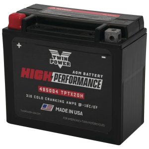 Twin Power High Performance Factory Activated AGM Battery For Harley Softail / Dyna / V-Rod / XL 1991-2026