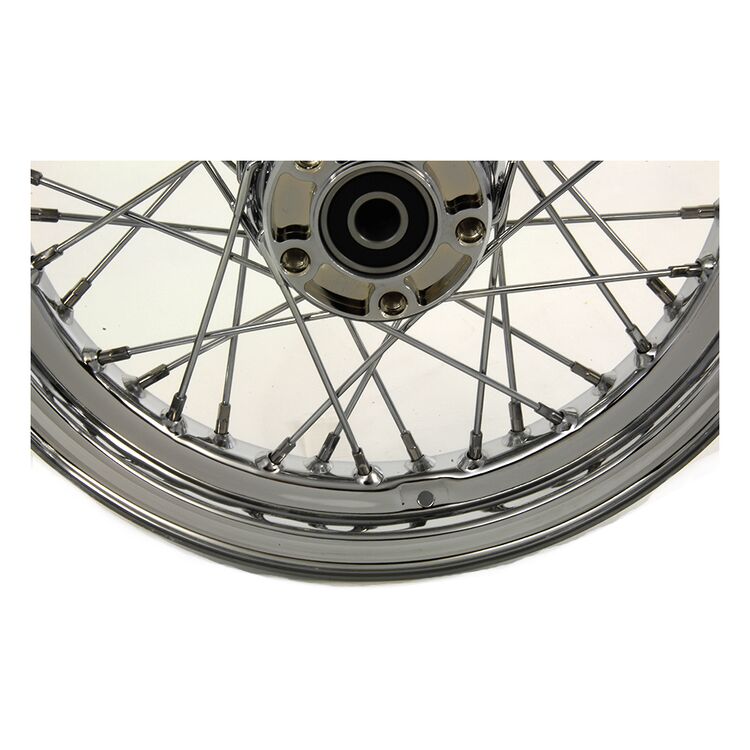 V-Twin Mfg. 16" Rear Spoke Wheel Assembly For Harley 2000-2007 - Image 4