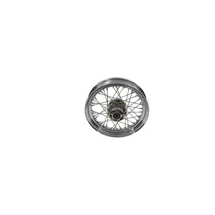 V-Twin Mfg. 16" Rear Spoke Wheel Assembly For Harley 2002-2007 - Image 2