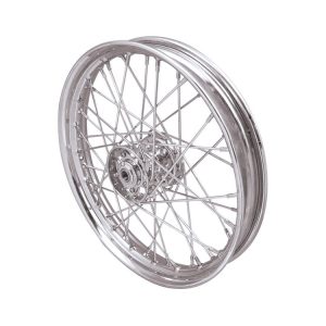 V-Twin Mfg. Replica 40 Spoke Star Hub Wheel For Harley Big Twin 1936-1966