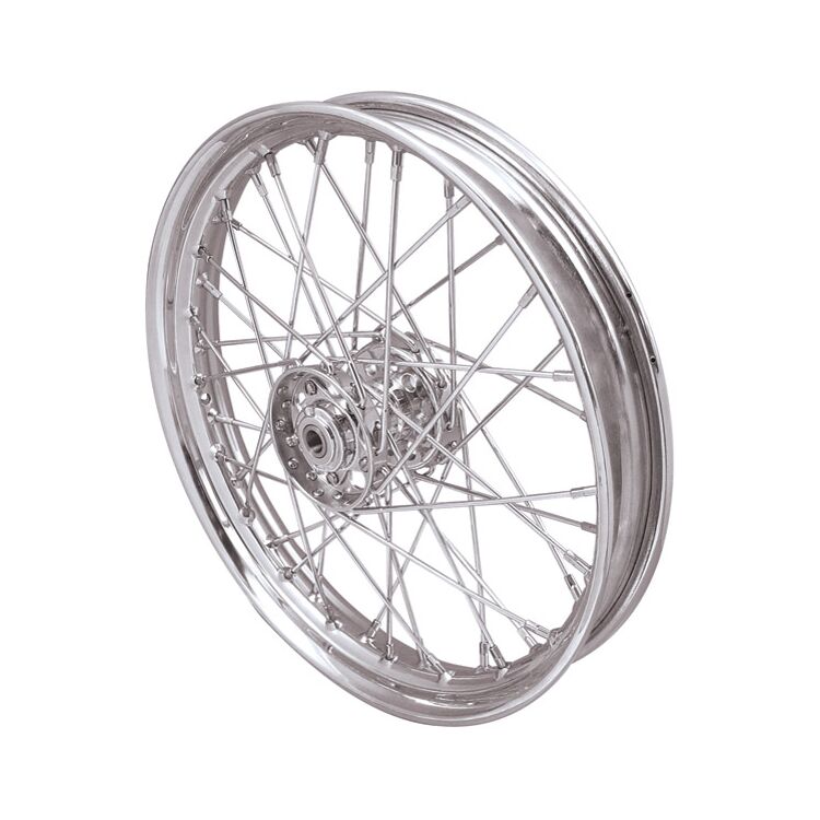 V-Twin Mfg. Replica 40 Spoke Star Hub Wheel For Harley Big Twin 1936-1966