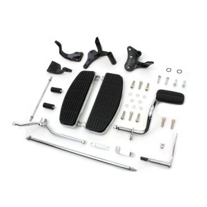 V-Twin Mfg. Rider Floorboard Kit For Harley Dyna 1996-2005