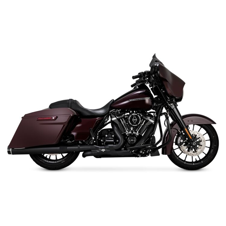 Vance & Hines 4 1/2" Torquer 450 Slip-On Mufflers For Harley - Image 10