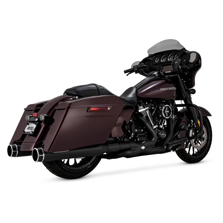 Vance & Hines 4 1/2" Torquer 450 Slip-On Mufflers For Harley - Image 11