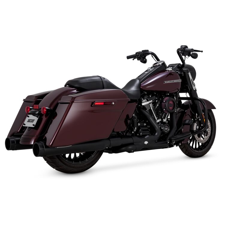 Vance & Hines 4 1/2" Torquer 450 Slip-On Mufflers For Harley